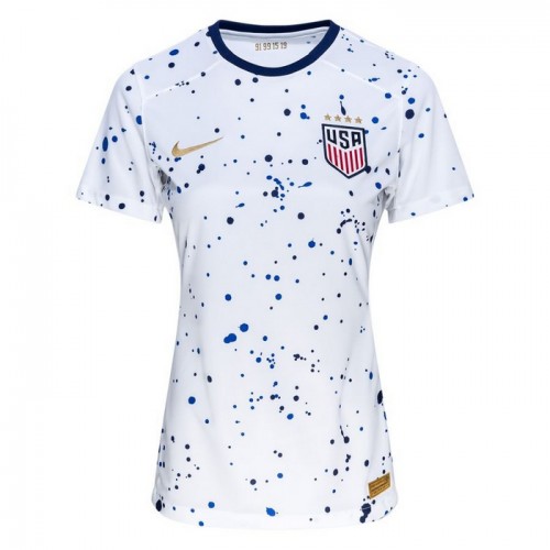 USA Fotbollströjor Hemma Women's World Cup 2023 - Dam USA Fotbollströjor Hemma Women's World Cup 2023 - Dam